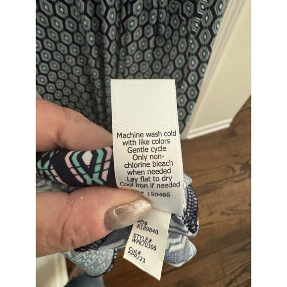 41Hawthorn Maxi Dress‎ Women’s Plus Size 1X Short Sleeve Waist Knot Stretchy - Picture 6 of 10